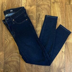J.crew toothpick Dark Blue Women's Jeans